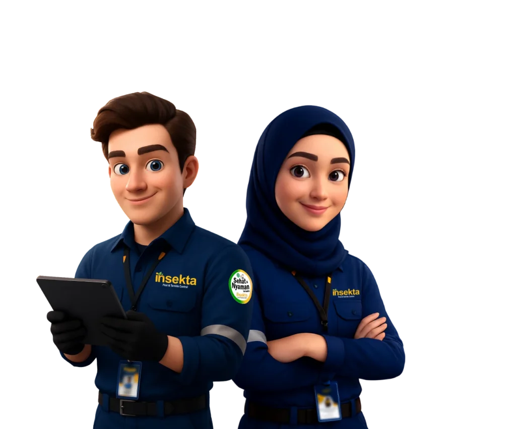 Kartun tim marketing Insekta