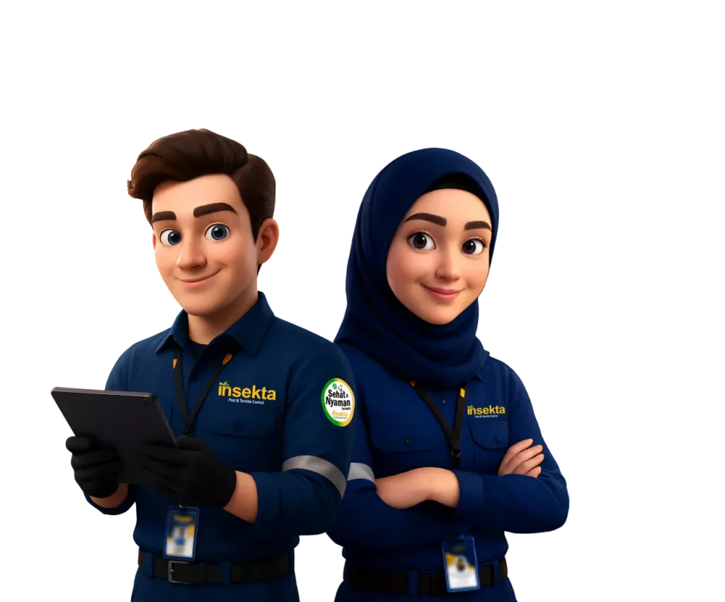 Kartun tim marketing Insekta
