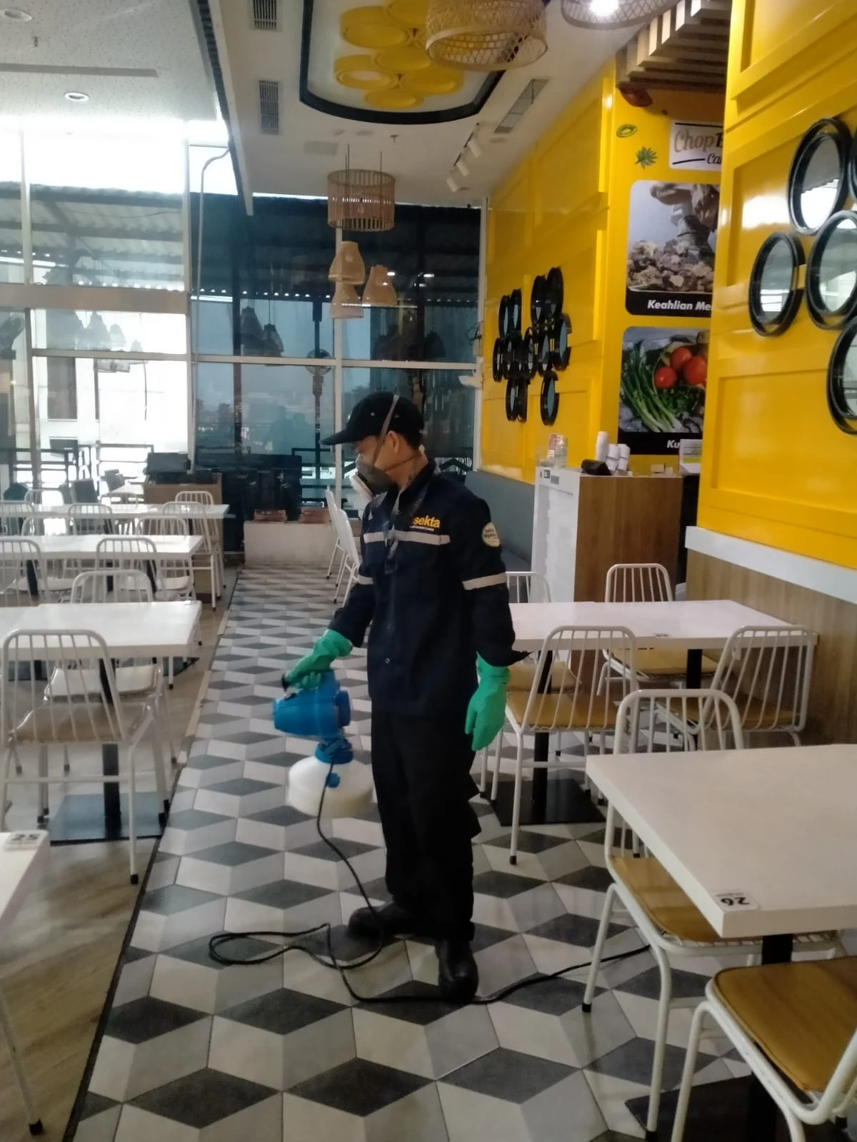 pest control dapur restaurant